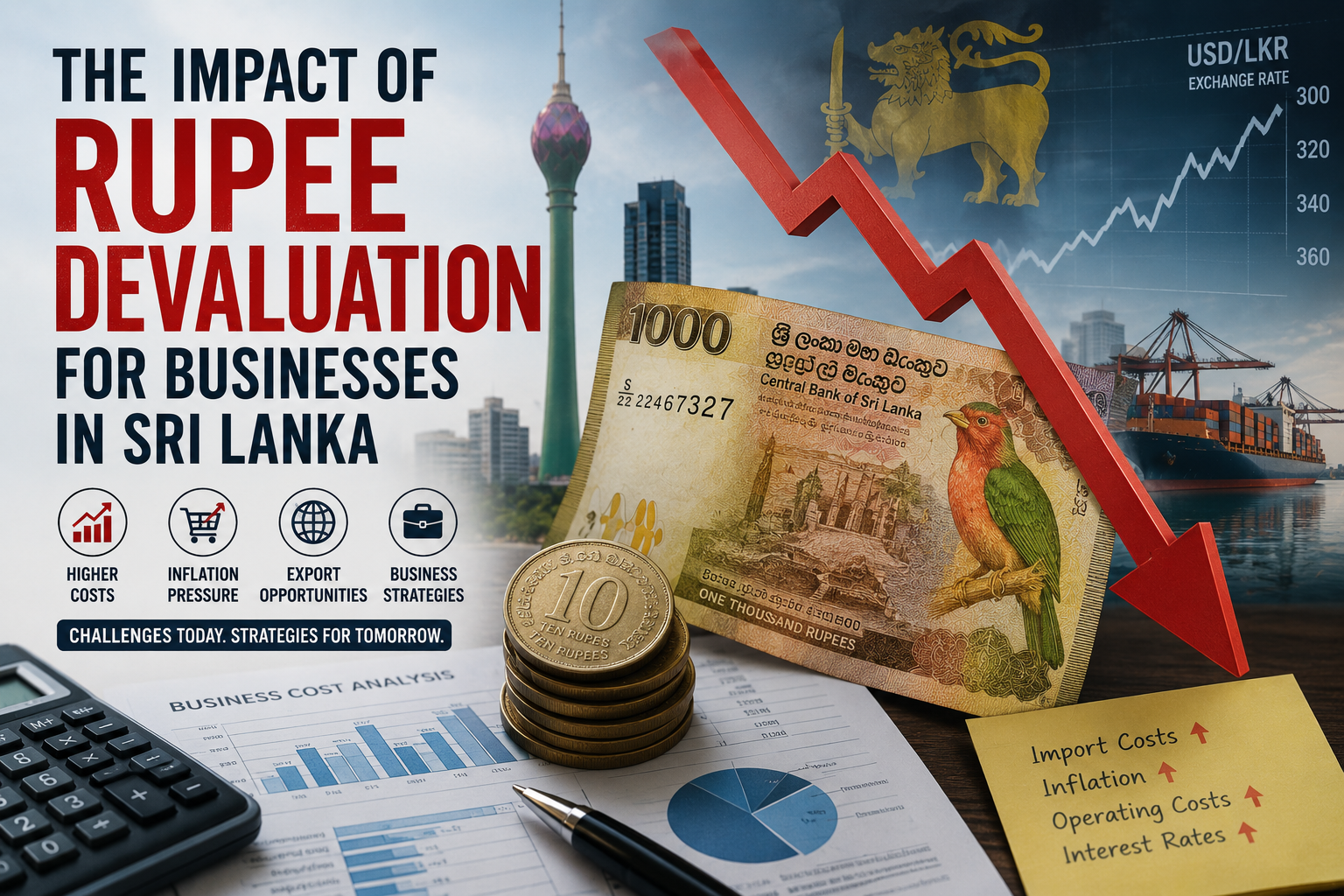 The Impact of Rupee Devaluation on Businesses in Sri Lanka: Threat, Opportunity, or Survival Test?