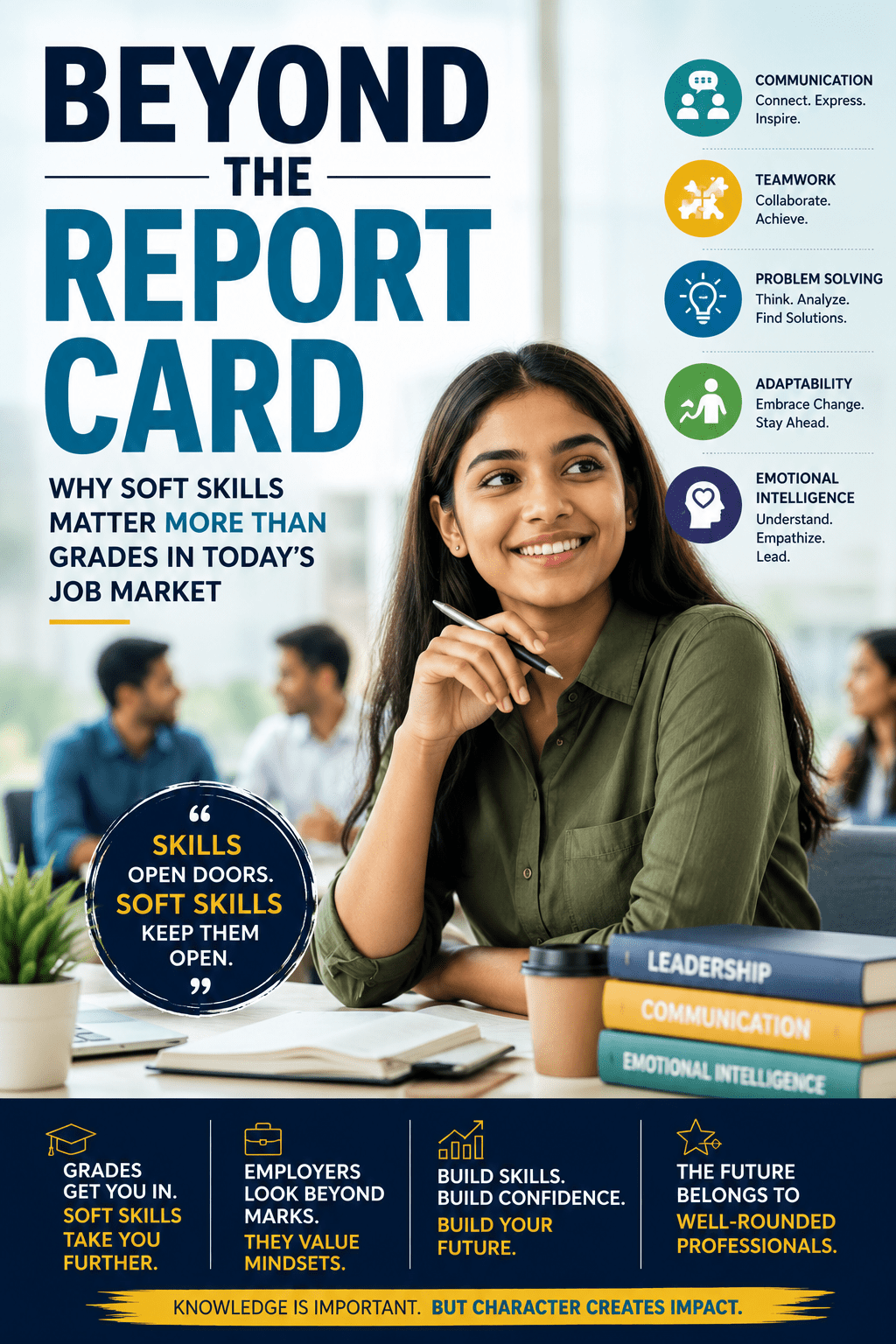 Beyond the Report Card: Why Soft Skills Matter More Than Grades in Today’s Job Market