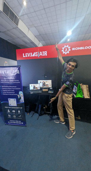 Representing Levelstair at Play Expo